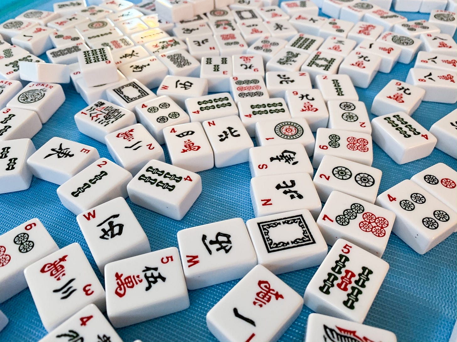 Mahjong tiles Mahjong tiles