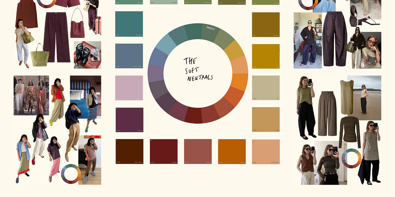 The Soft Muted Neutrals (the '-ish' colors)