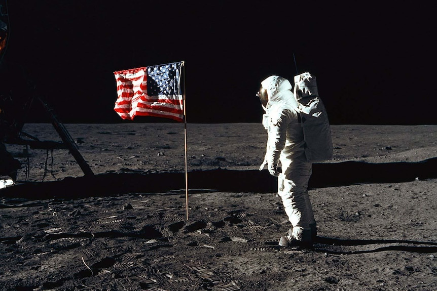 Moon flags still standing - ABC News Moon flags still standing - ABC News