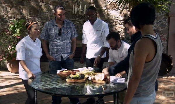 top chef boston finalists picking for elimination round 2015 top chef boston finalists picking for elimination round 2015