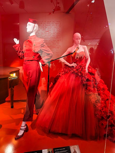 vignettes from the Taylor Swift: Storyteller exhibition