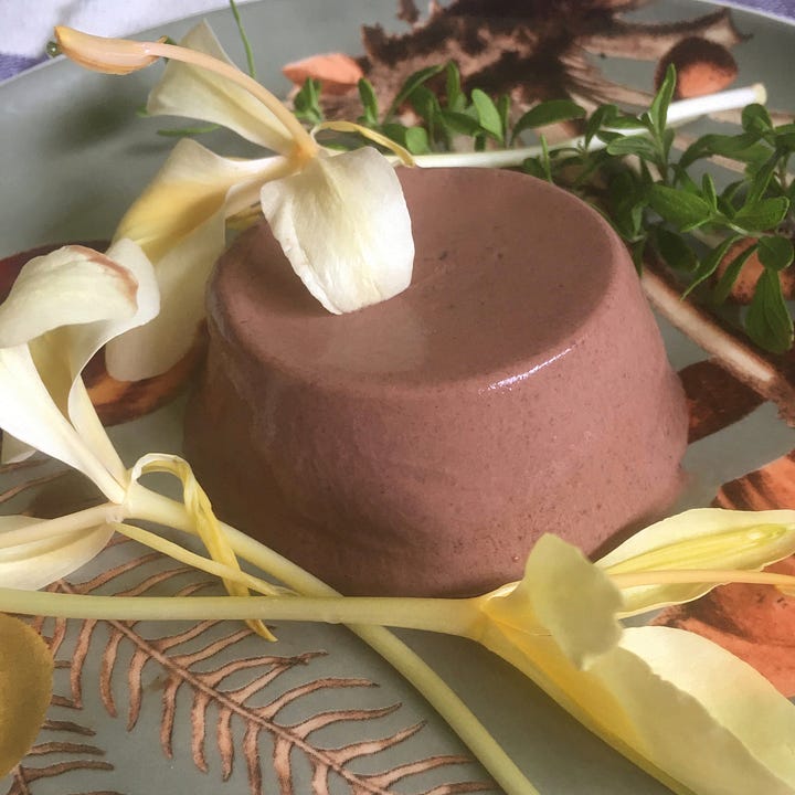 Stone ground chocolate mousse 