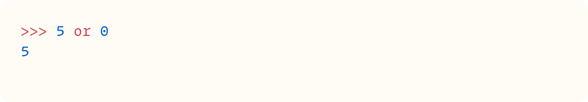 Do You Really Know How `or` And `and` Work in Python?