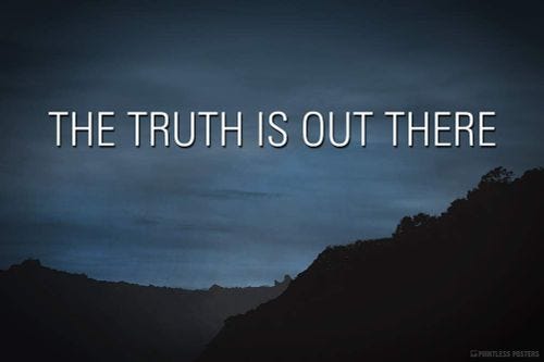 The Truth Is Out There Poster