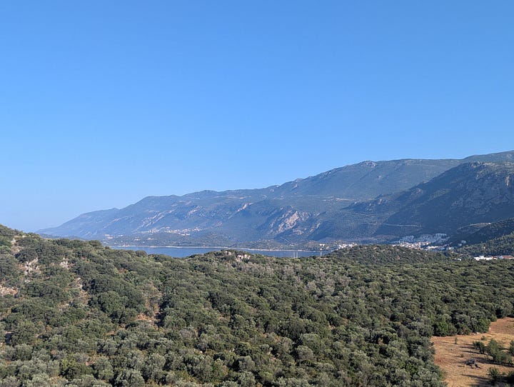 Second early morning hike along the Lycian Way