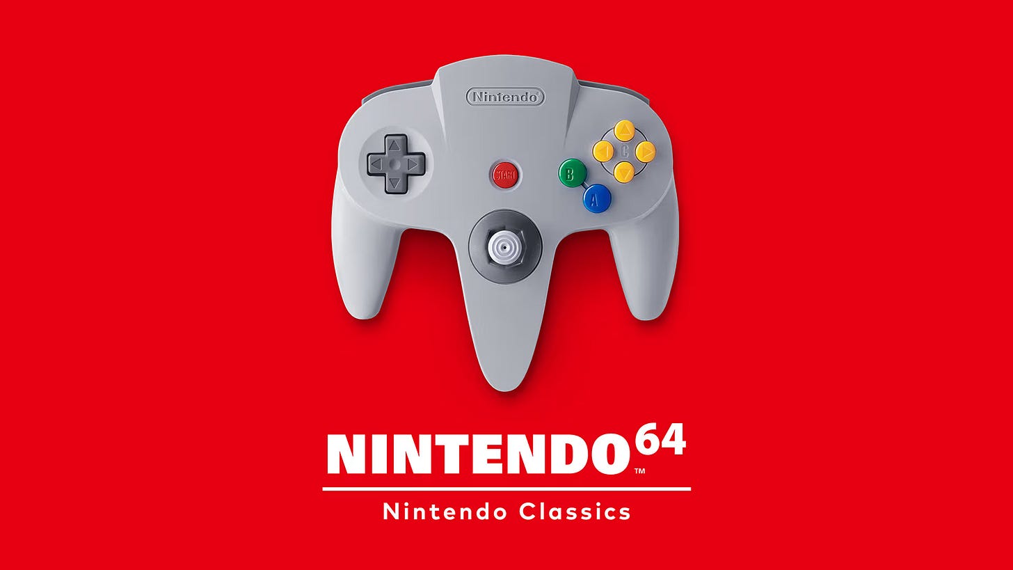 Nintendo Switch Online N64 Nintendo Switch Online N64