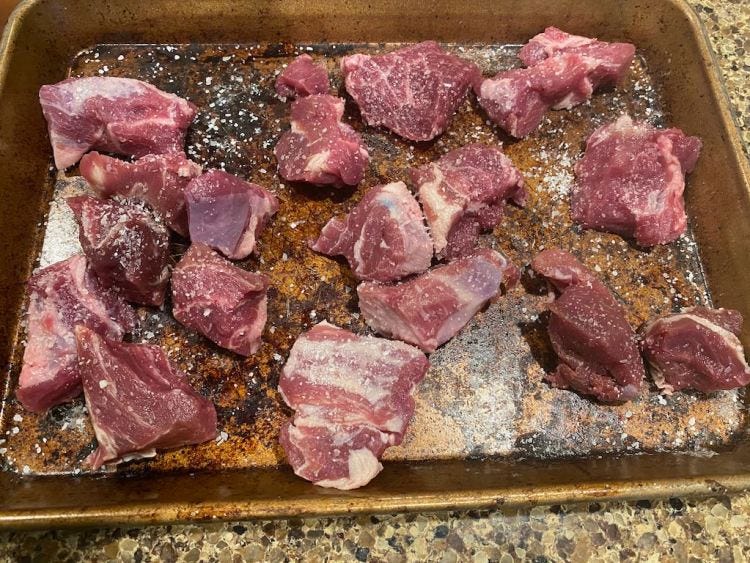 Dry Brining Boar Meat