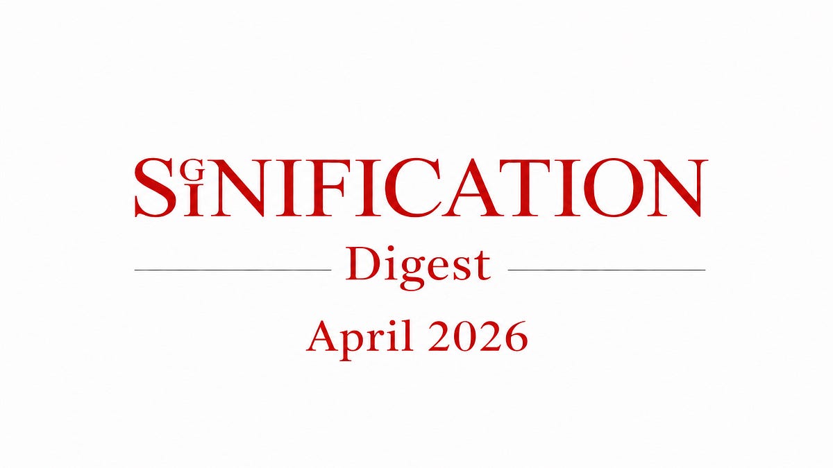 Triangles and Chokepoints | Sinification: April 2026
