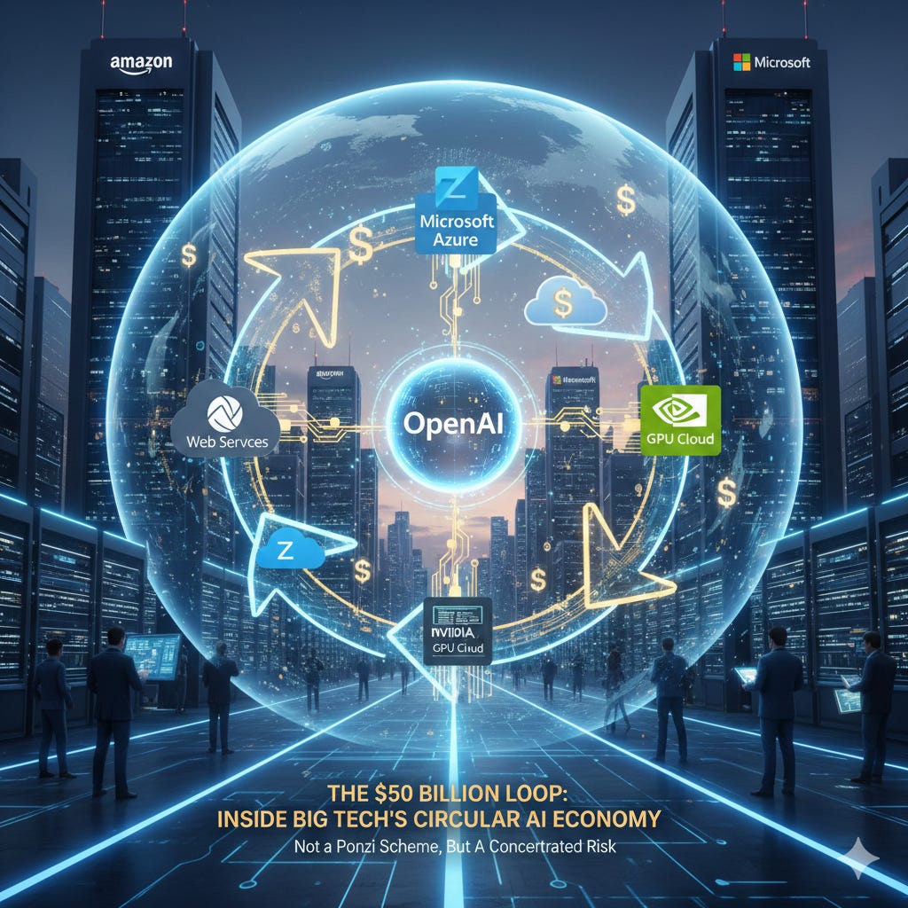 The $50 Billion Loop: Inside Big Tech’s Circular AI Economy