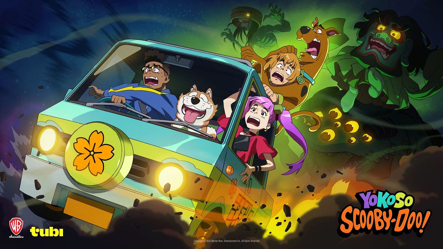 Yokoso Scooby-Doo!' Anime at Tubi With Matthew Lillard, Frank Welker