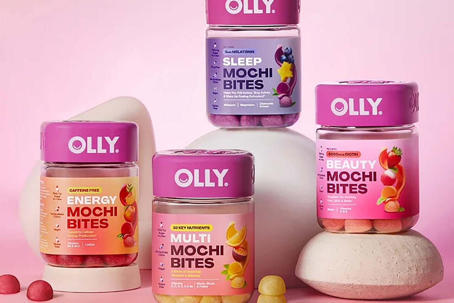 Olly introduces four functional Mochi Bites supplements