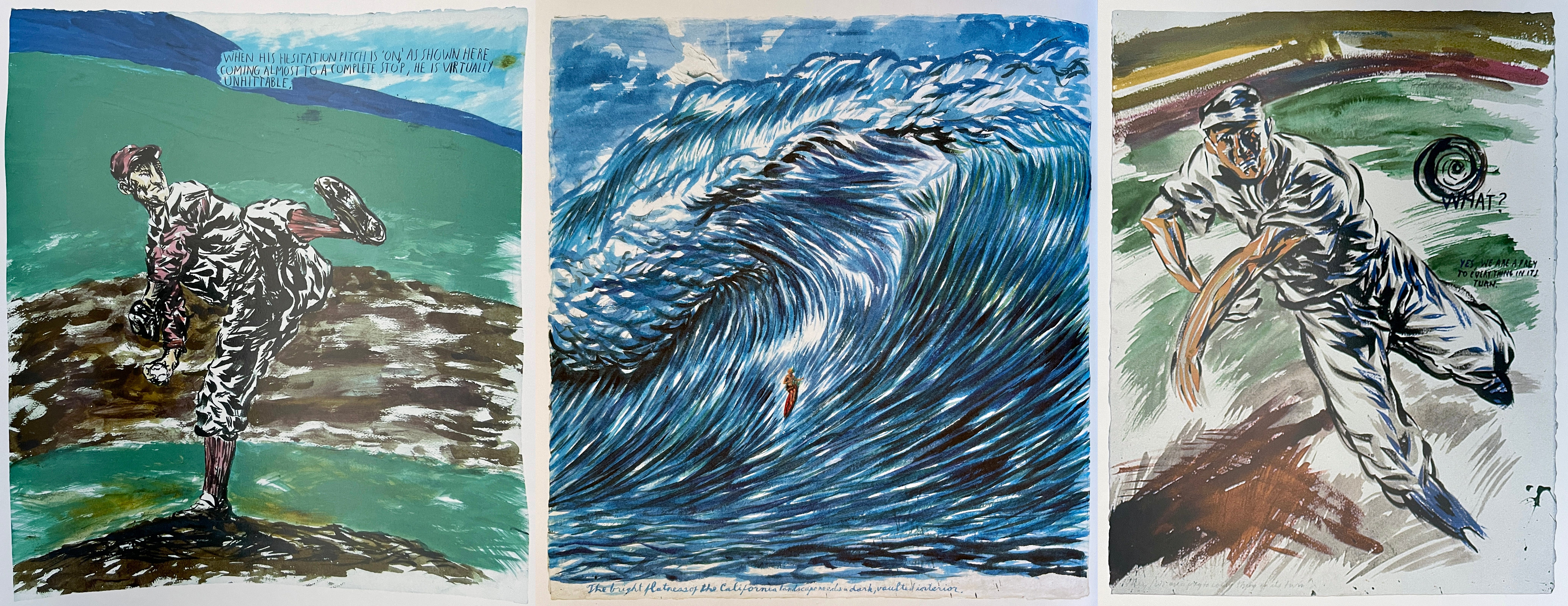 Baseball Art: Raymond Pettibon - by Jay Wade Edwards