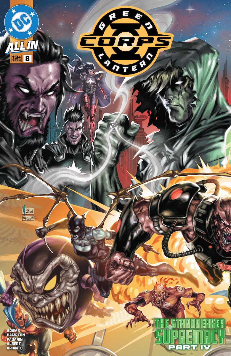 Review – Green Lantern Corps #8: The Final Shadow – GeekDad