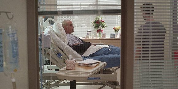 Walker James talking down Cole who's distraught and messed up. Walker James talking down Cole who's distraught and messed up.