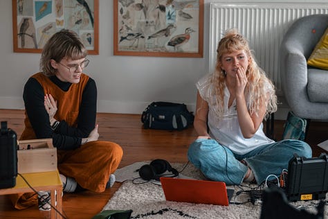 Images of the Music Thing Workshop System in use