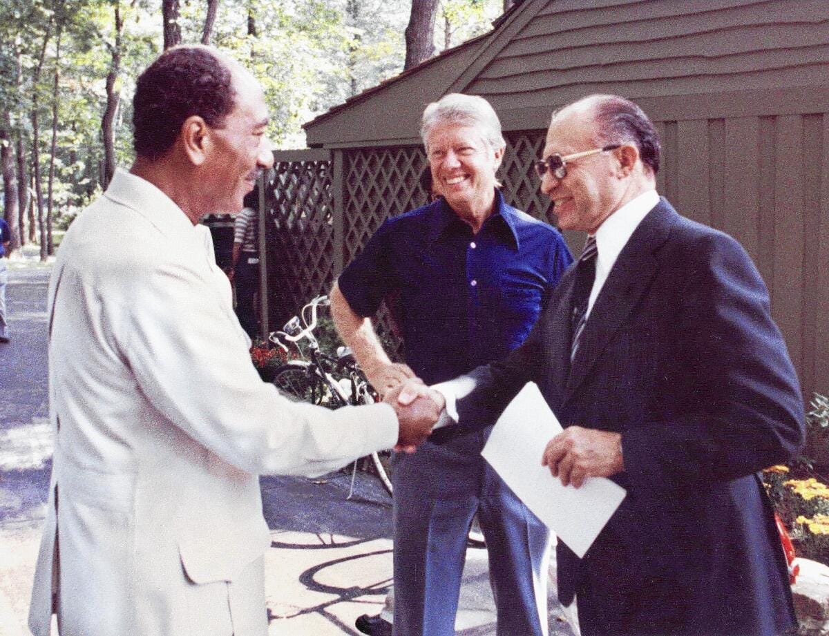 Review: 'Thirteen Days in September' recalls 1978 Camp David summit - Los  Angeles Times