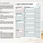 Free Planners and Worksheets by Productive Flourishing
