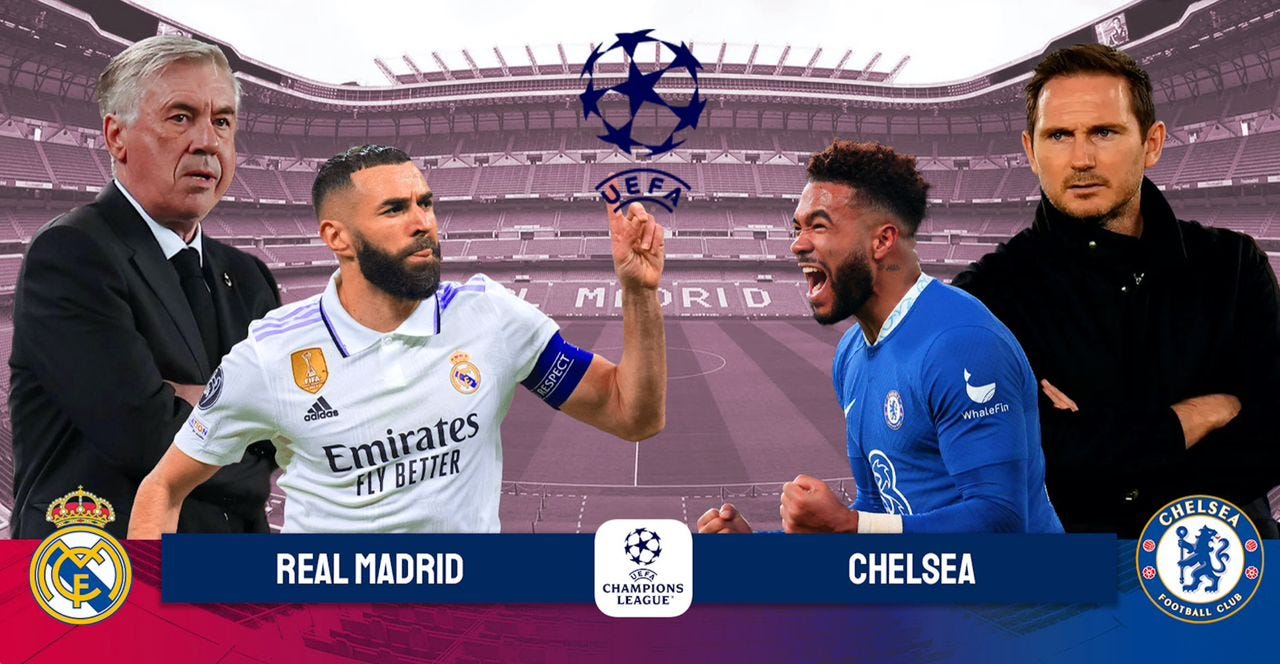 UCL: Real Madrid Vs Chelsea Predictions And Odds