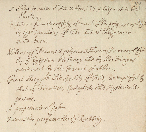 page from Boyle’s papers page from Boyle’s papers