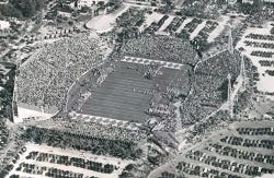 Roddy Burdine Stadium for Seahawks Game in 1946 Roddy Burdine Stadium for Seahawks Game in 1946