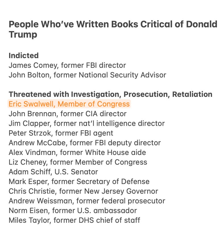 Today's News Explosive allegations of "revenge" at Trump agency Fri