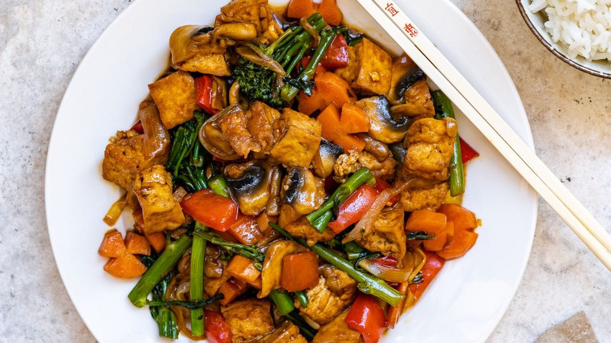 Vegan Chop Suey
