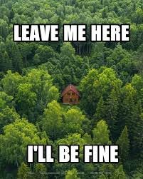 Off Grid Cabins | I could be happy there 😍 | Instagram