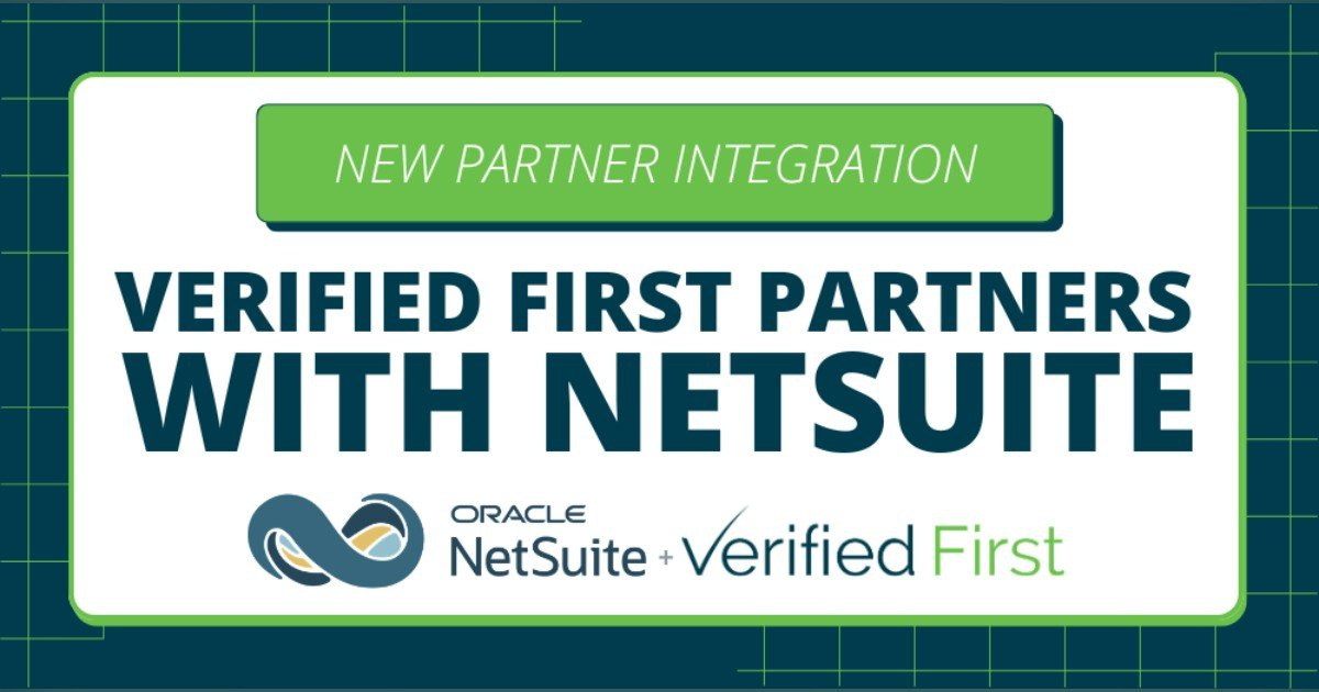 Verified First Integrates Background Screening with Oracle NetSuite Verified First Integrates Background Screening with Oracle NetSuite