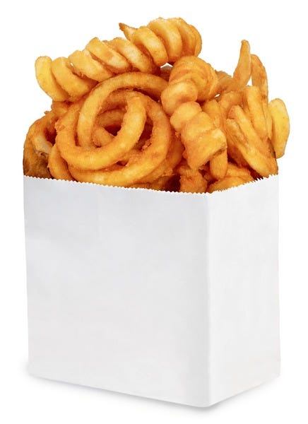 1+ Thousand Curly Fries Isolated Royalty-Free Images, Stock Photos &  Pictures | Shutterstock