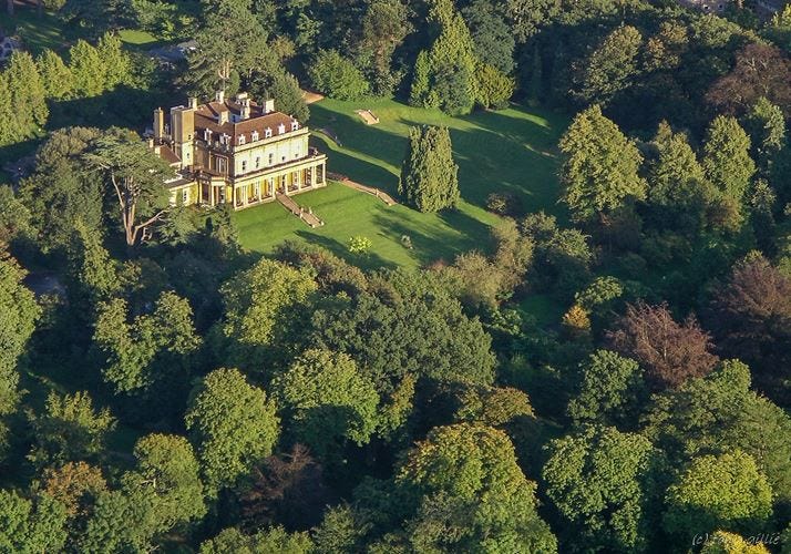 Headington Hill Hall and attached forecourt wall, Non Civil Parish -  1047044 | Historic England