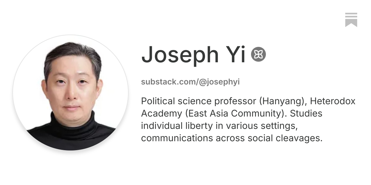 Joseph Yi | Substack