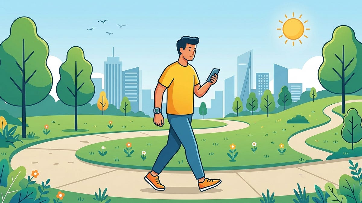 Velocidade ou distância da caminhada? O que é mais importante?