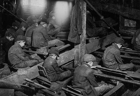 Get back into your hole little child laborers! Don’t you see…we want you to be healthy!