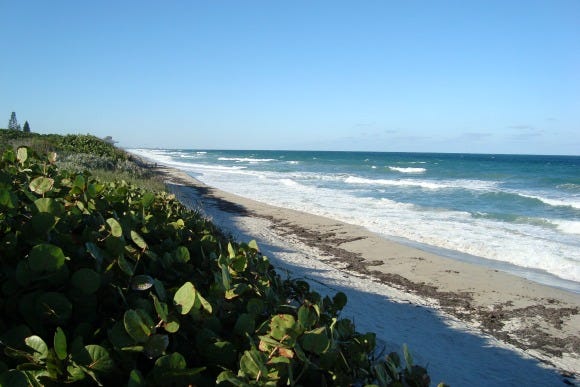 Atlantic Ocean at Melbourne Beach
