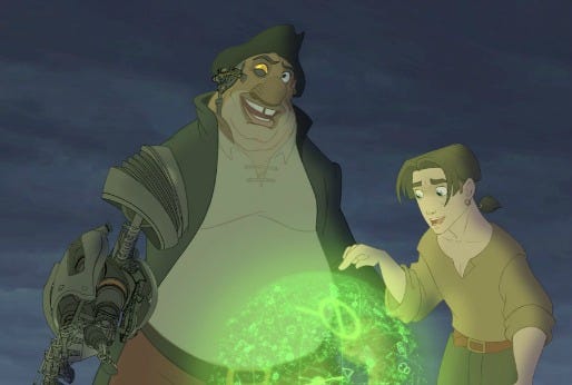 Treasure Planet - inside