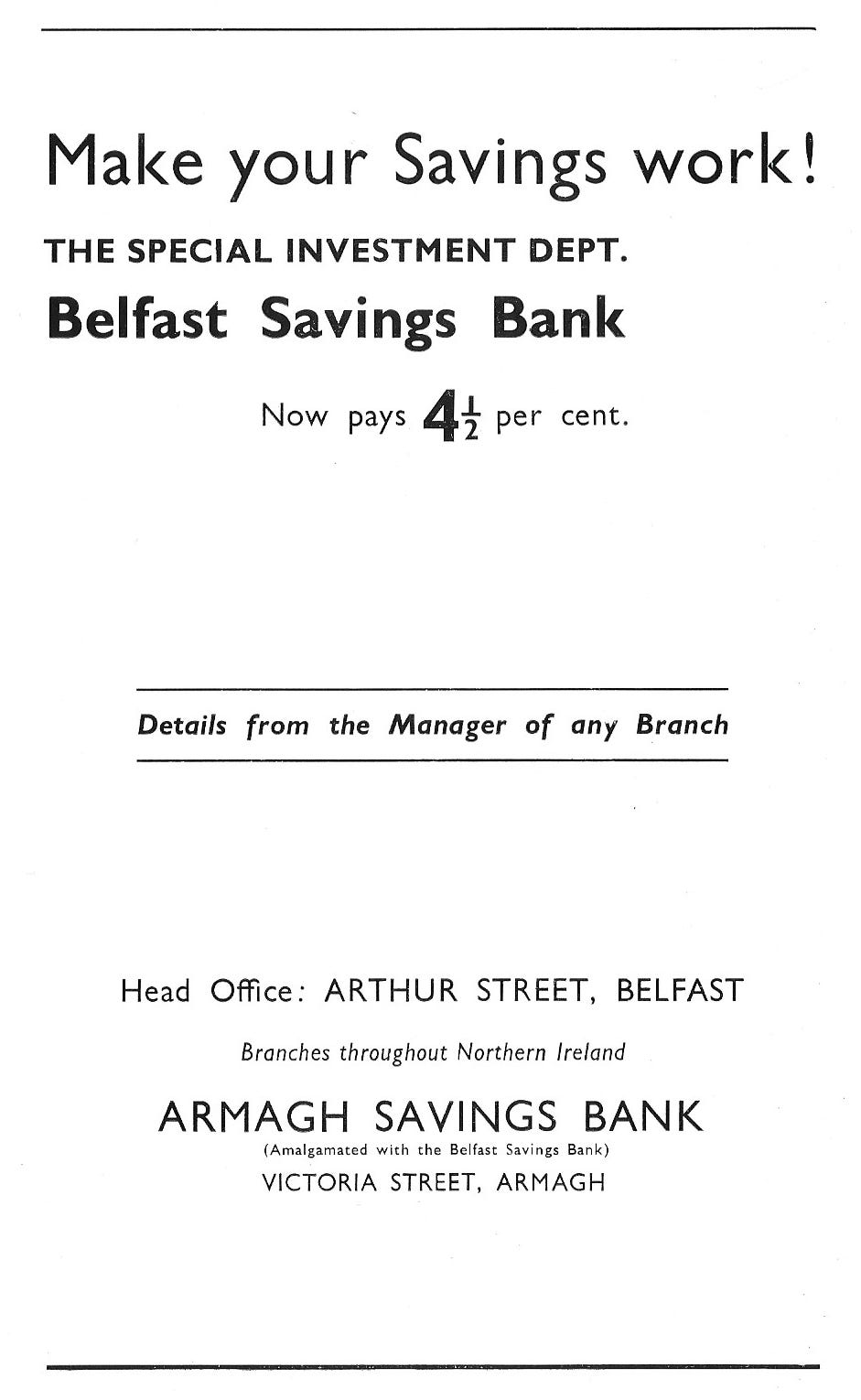 Adverts from the programme for the 1964 opening of the pavillion Adverts from the programme for the 1964 opening of the pavillion