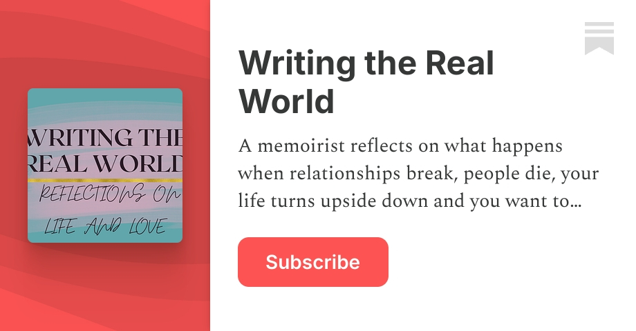 Writing the Real World | Eleanor Vincent | Substack