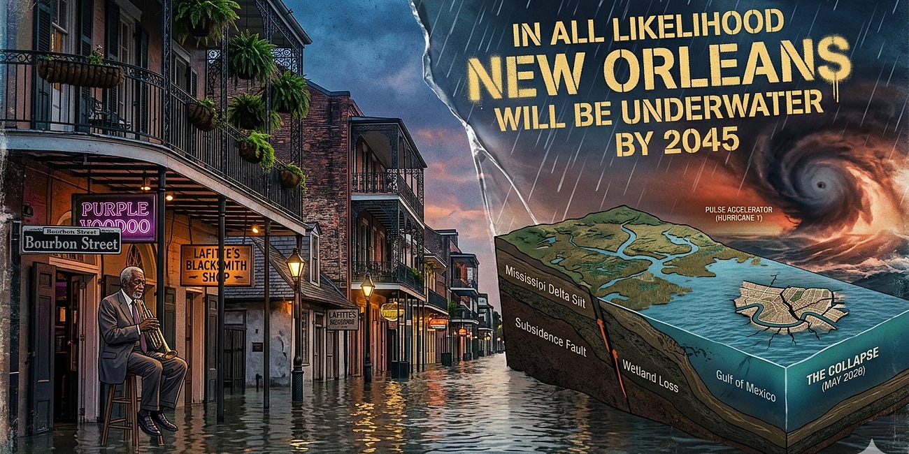 The Big Uneasy: In All Likelihood, New Orleans Will Be Underwater by 2045
