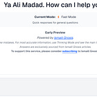 New Ismaili Gnosis AI Chatbot (Early Access)