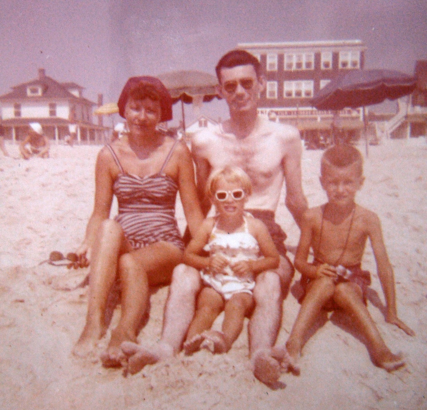 Summer at Ocean City, Maryland, circa 1957
