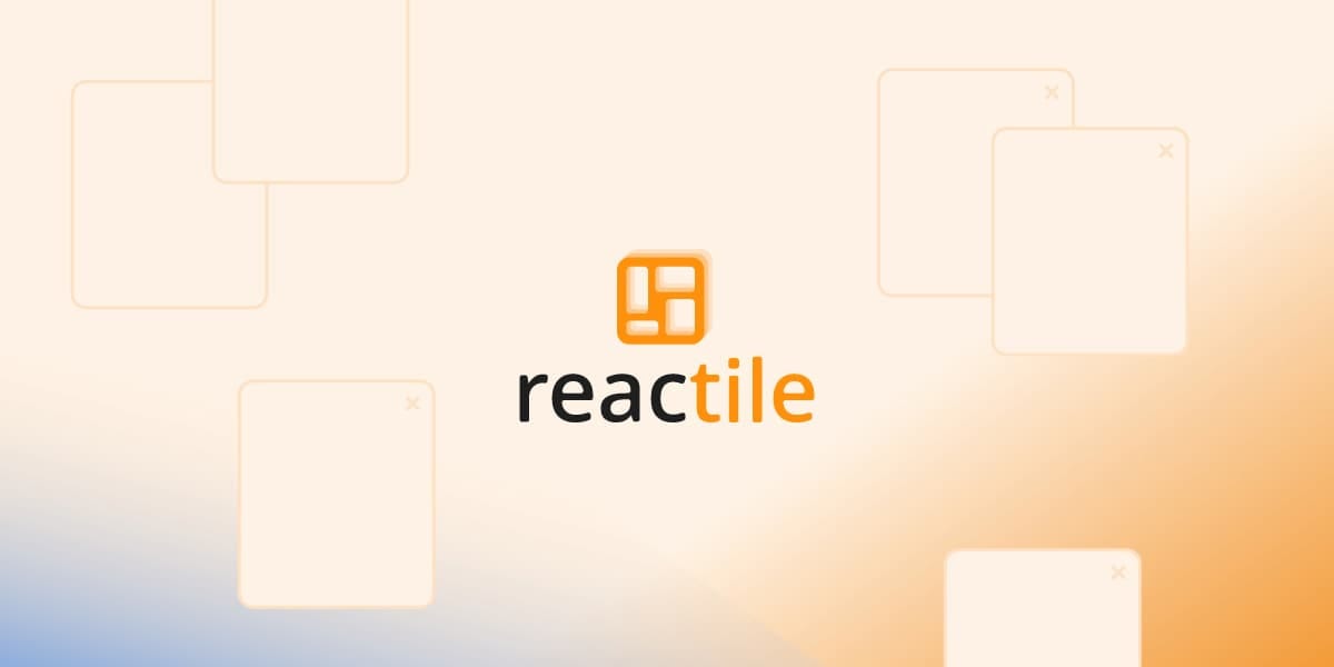 Rethink your React apps' UX with Reactile Rethink your React apps' UX with Reactile