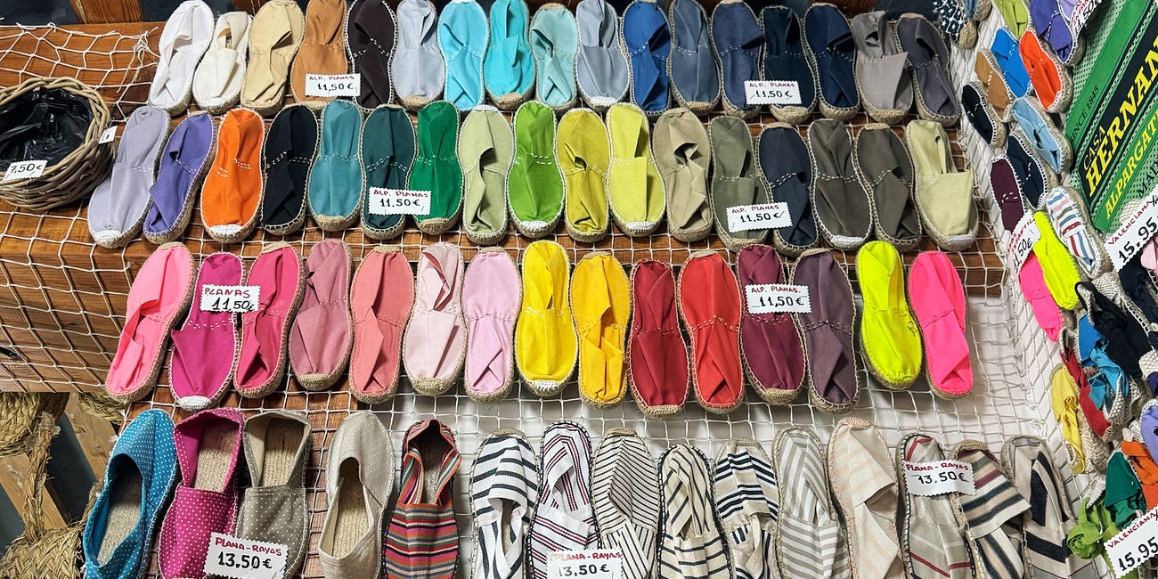 Alpargatas for Jeans (and Other Pants)
