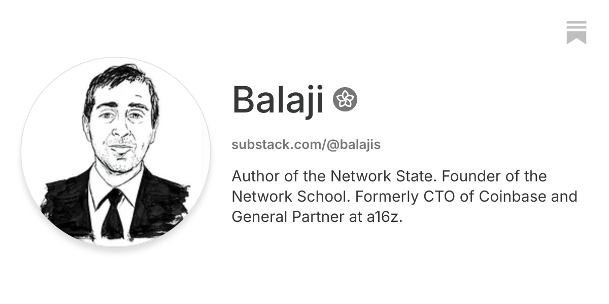 Balaji | Substack