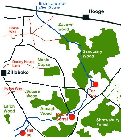 Mount Sorrel - the German attack
