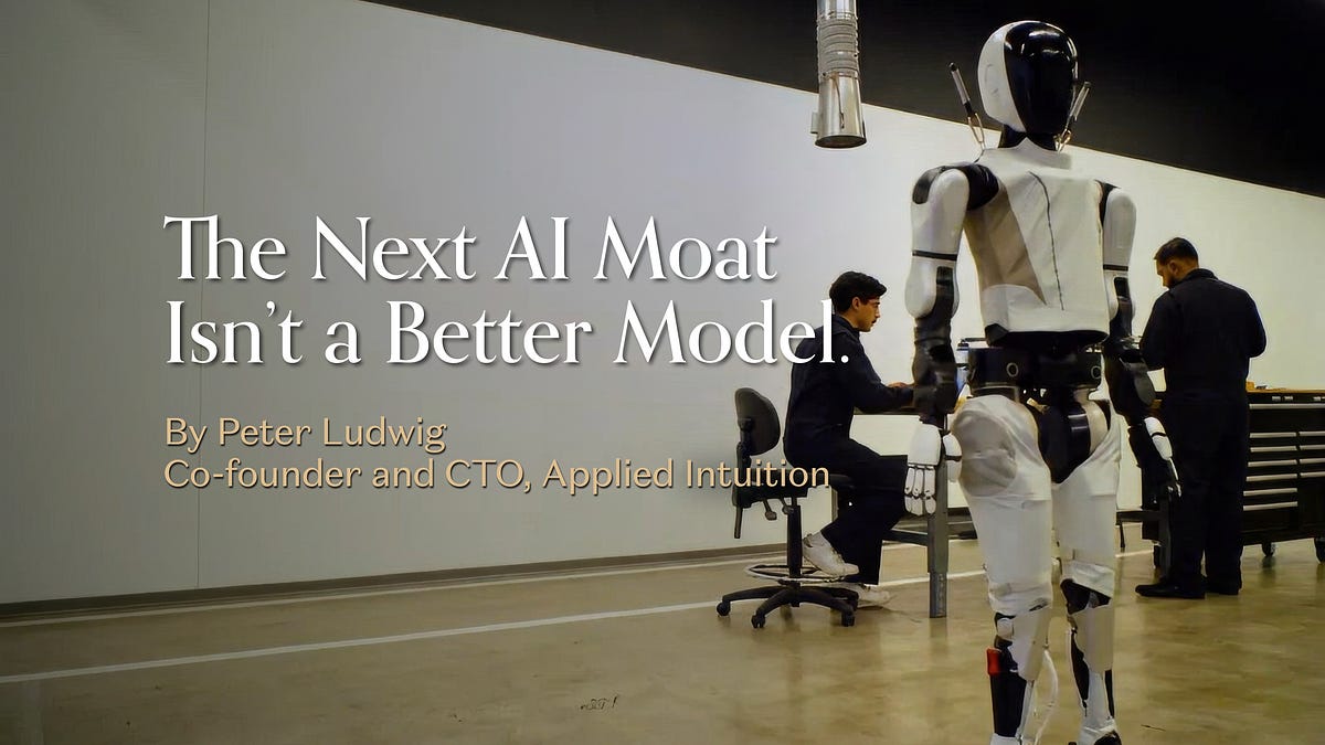 The Next AI Moat Isn't a Better Model (6 minute read)