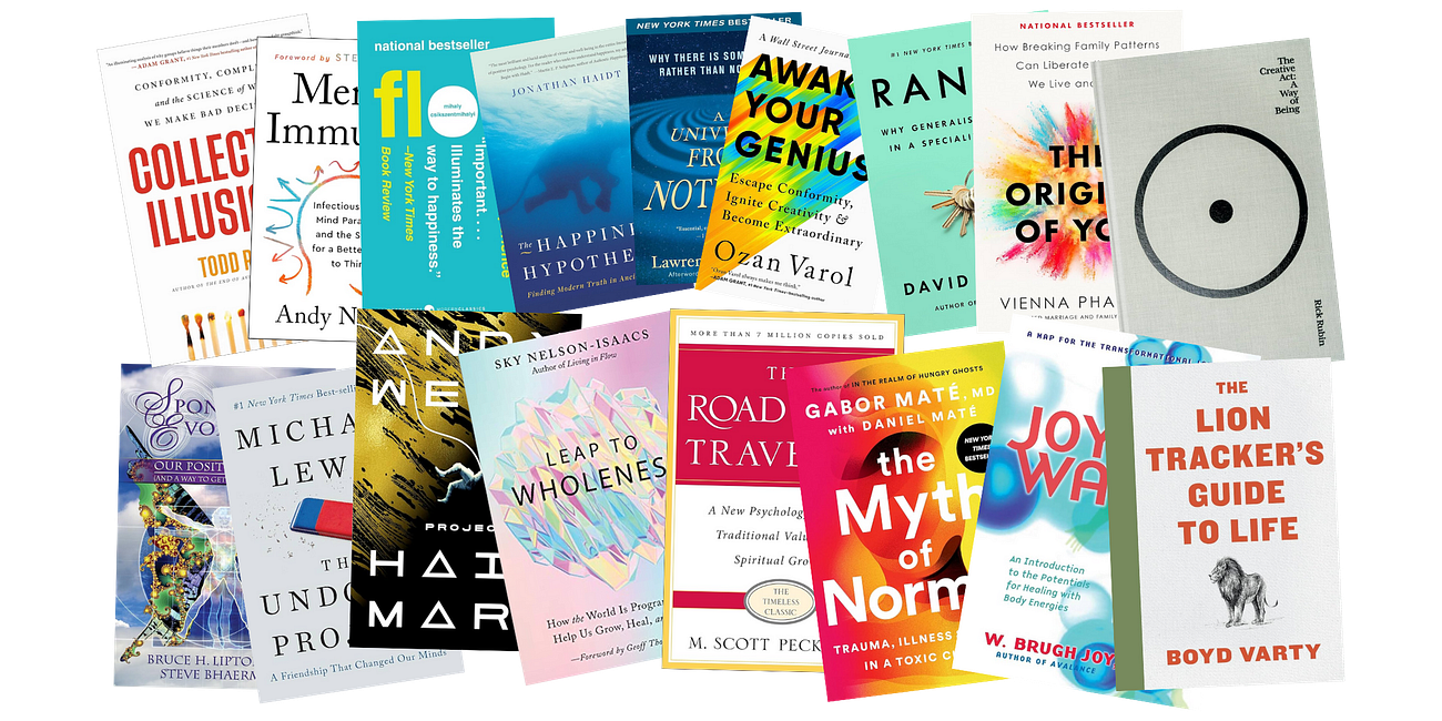 18 books that altered my reality