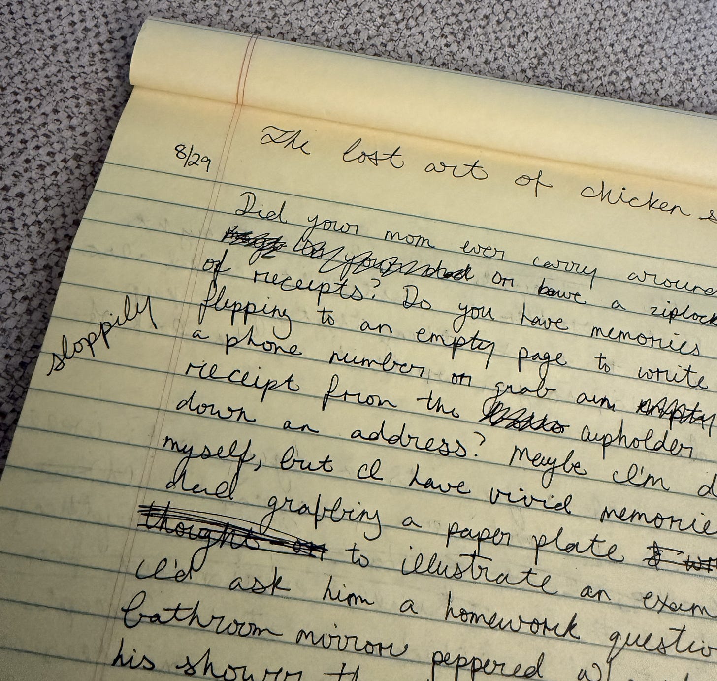 The Lost Art of Chicken Scratch & Why You Need It Back In Your Life