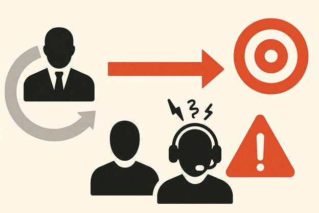 A group of people with headsets and arrows

AI-generated content may be incorrect.