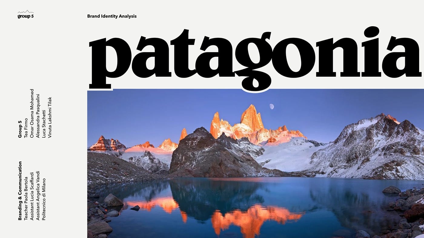 Patagonia: branding & communication :: Behance Patagonia: branding & communication :: Behance