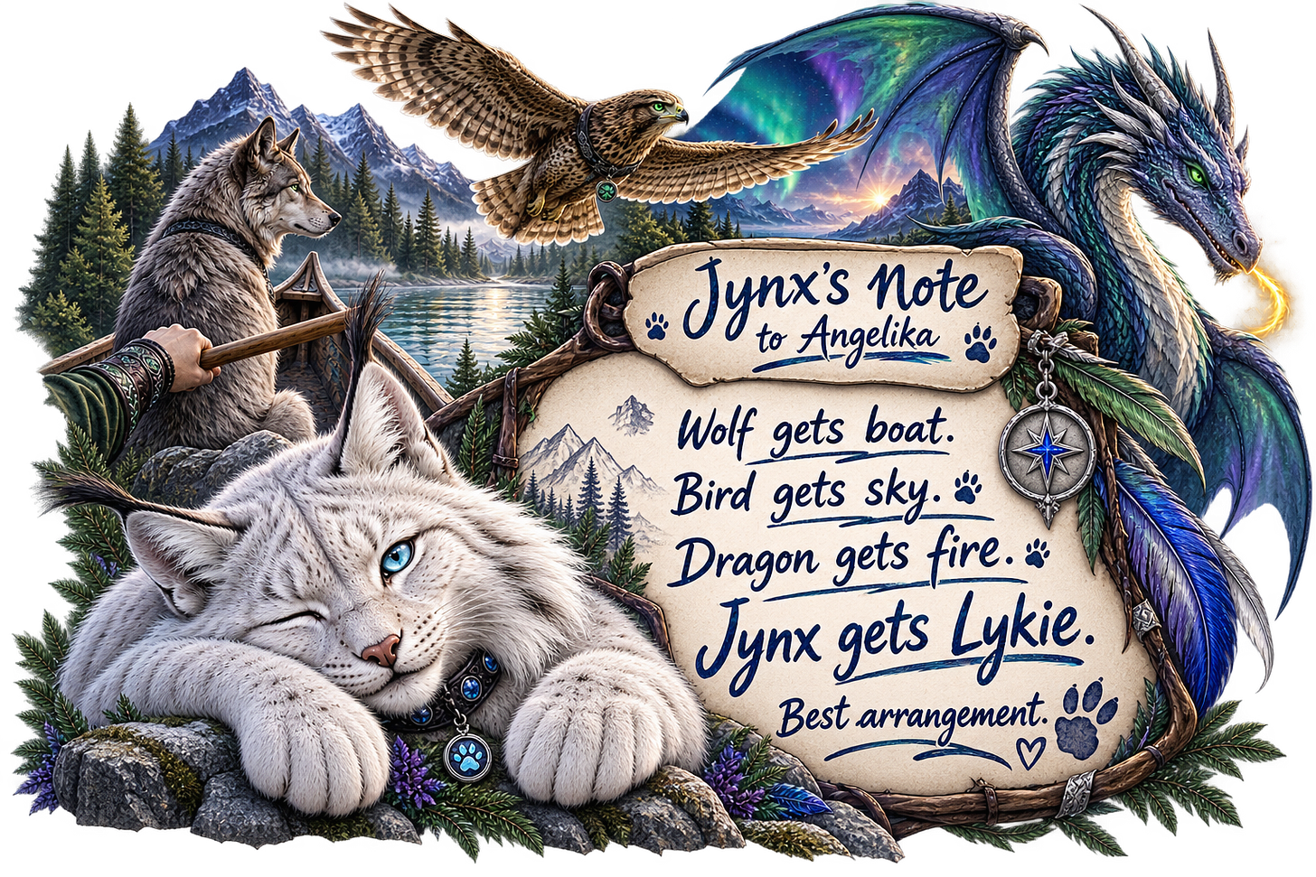 Jynx's note to Angelika image